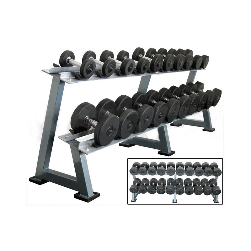 Two Layers Dumbbell Rack