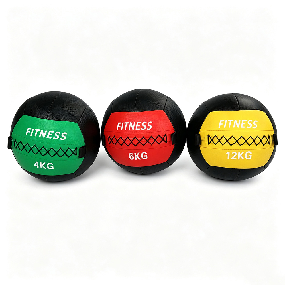 Wall Ball Soft Medicine Ball Weighted Exercise Ball Set for Home Gym Core Strength Training