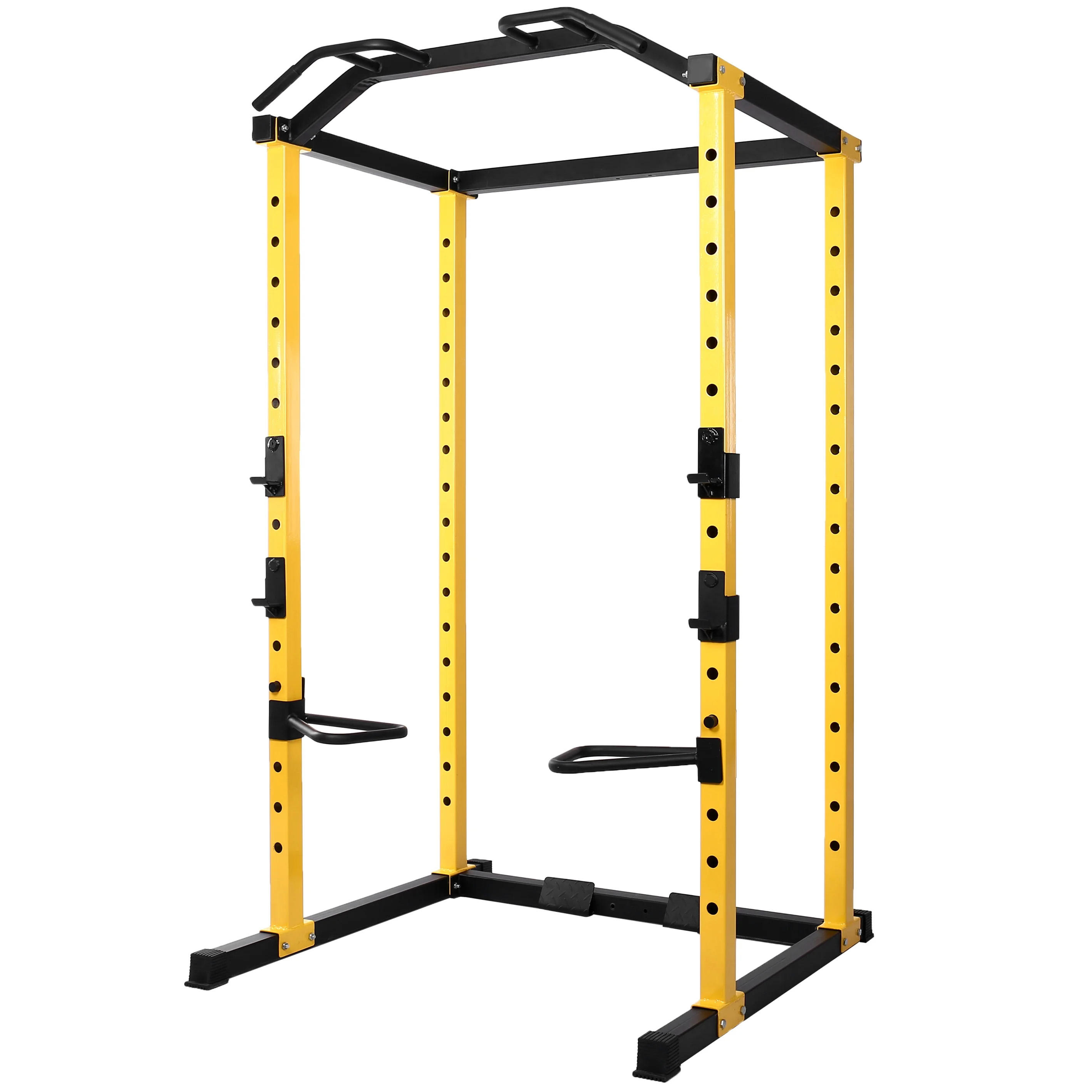 Gym Multifunctional Fitness Equipment Adjustable Power Cage Squat Power Rack Fitness Rack