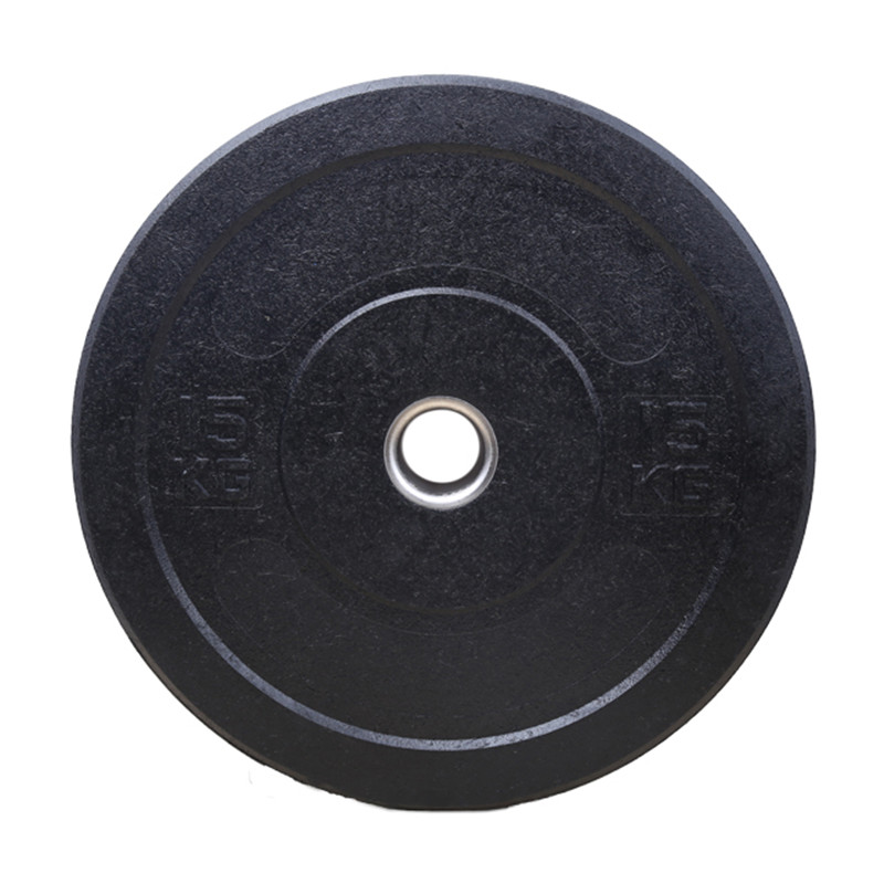 Weight Lifting Bumper Plate Hi-temp Black Bumper Plate