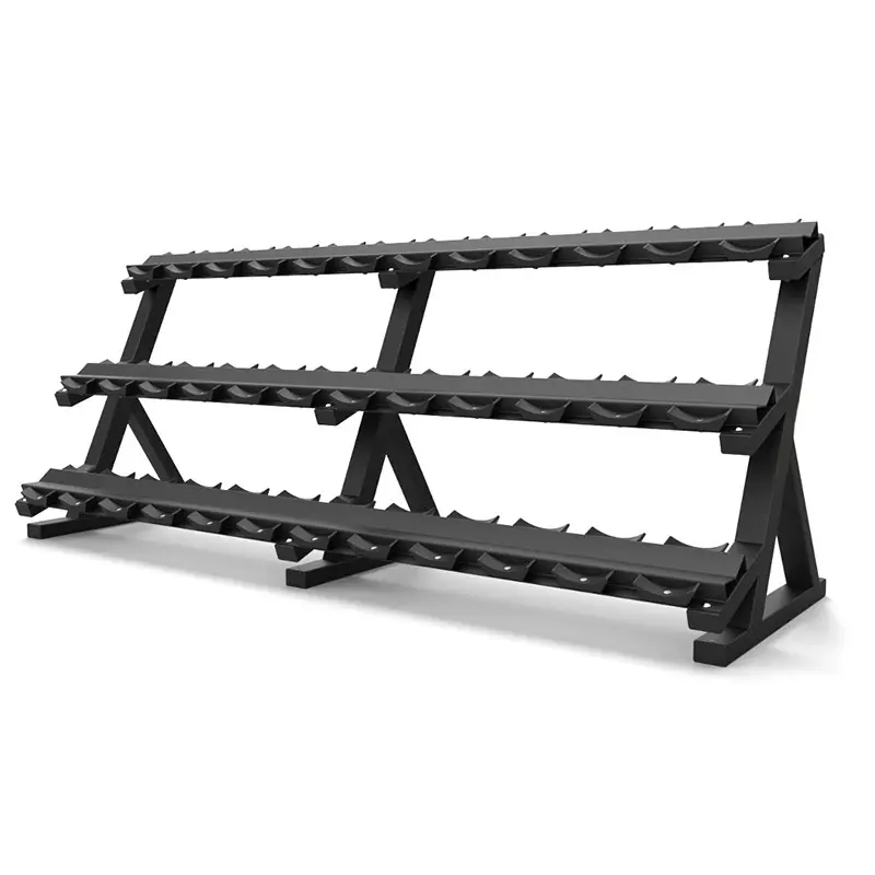 Gym Three Layer Dumbbell Storage Rack