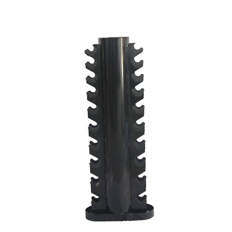 Vertical Rubber Hex Dumbbell Rack | Kungfu Fitness Equipment | Kungfu ...